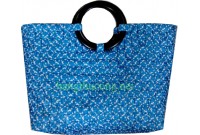 Giỏ bố quai gỗ